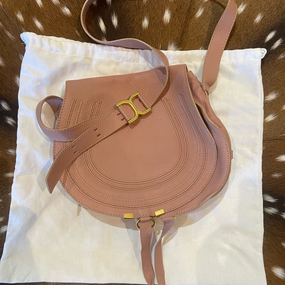 Chloe Marcie saddle medium bag